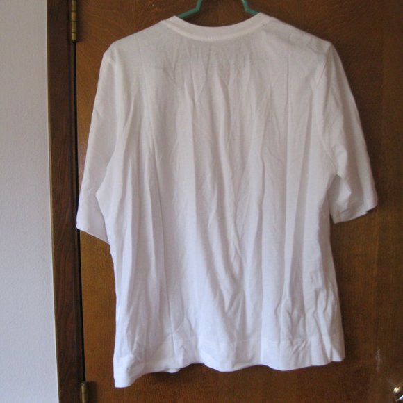 Banana Republic Factory Heritage Elbow-Sleeve Henley - White - XL - NWT - Picture 6 of 6